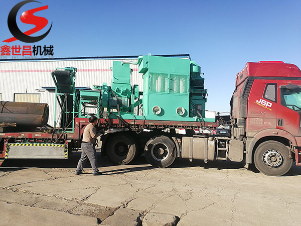 干式铜米机发货